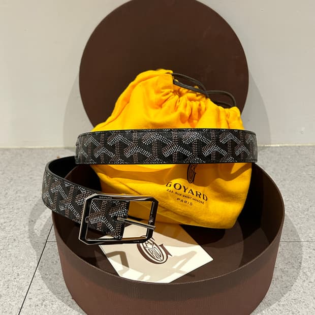 Goyard Leather Belt