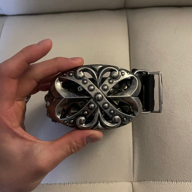 메탈 버클 벨트