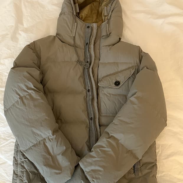 텐씨 서바이벌 다운자켓 그레이 48사이즈