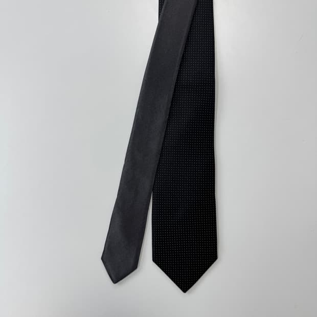 CK 캘빈클라인 명품 정품 블랙넥타이 7.1cm