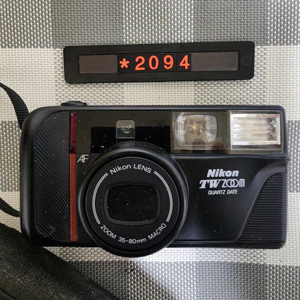 니콘 TW 줌 데이터백 필름카메라 파우치포함