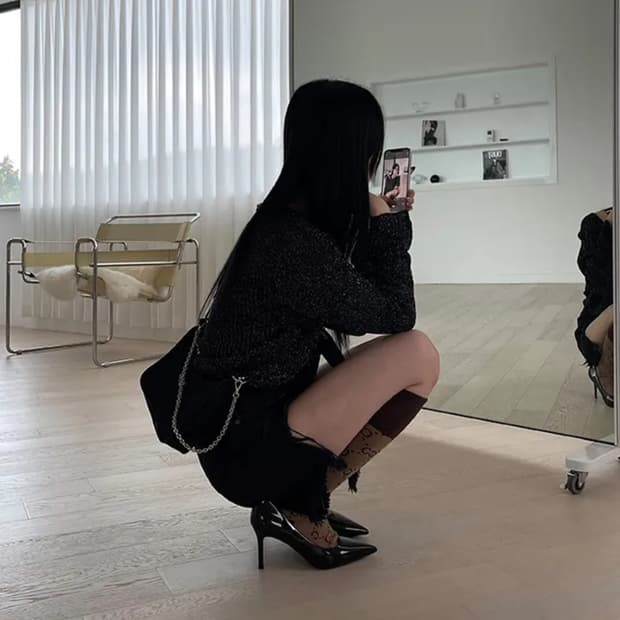 사토미라디오 스틸레토 힐