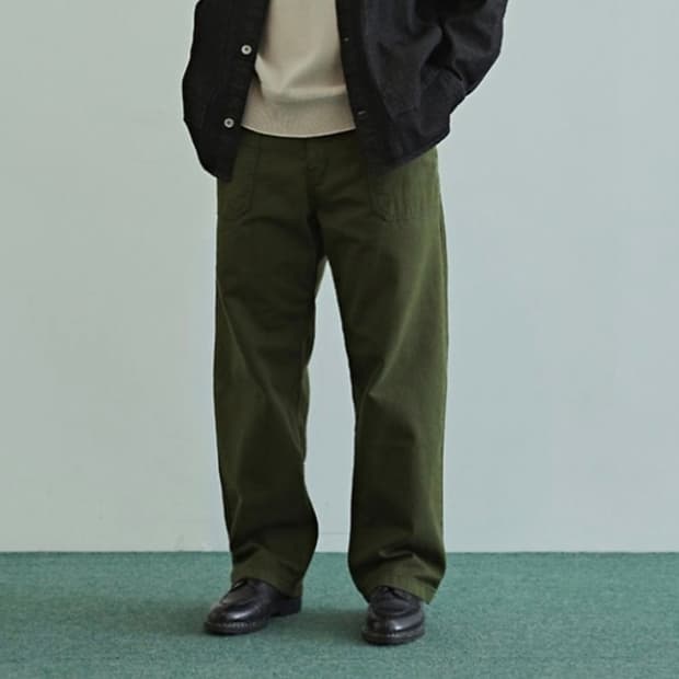 유니폼 브릿지 퍼티그 팬츠