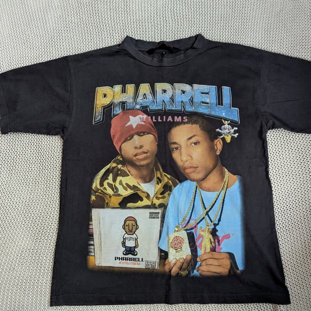 마리노 모어우드 MARINO MORWOOD PHARRELL 그래픽 티 M