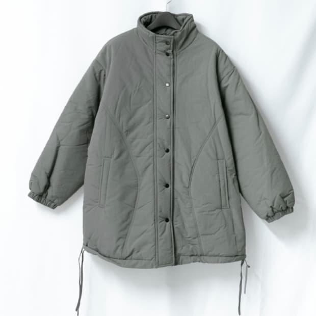 에프터먼데이 오무수히 하우유 소브 언비티 / 하프 야상패딩 점퍼(그레이)