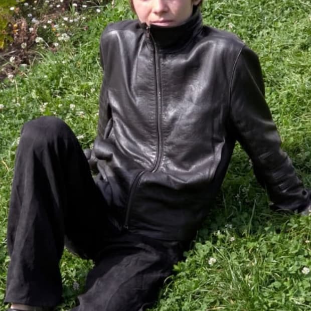 구매) 머듈 레더자켓 1사이즈