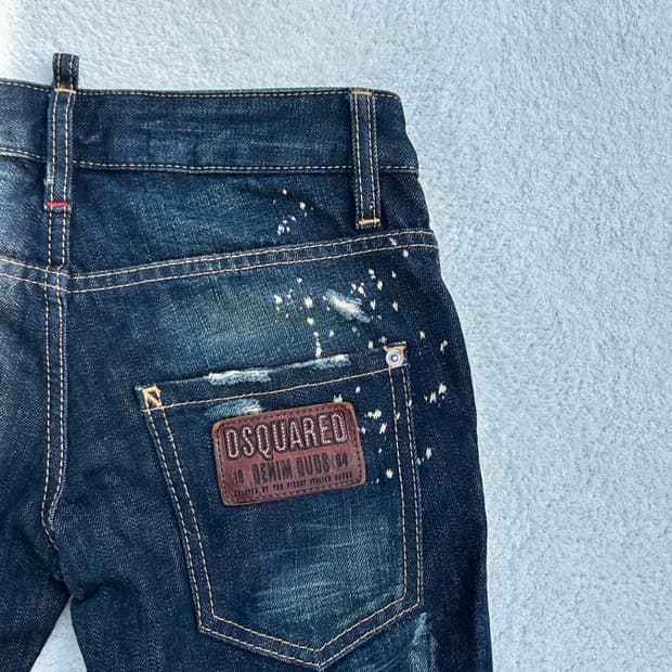 디스퀘어드2 로우라이즈 DENIM DUDS 데님 진