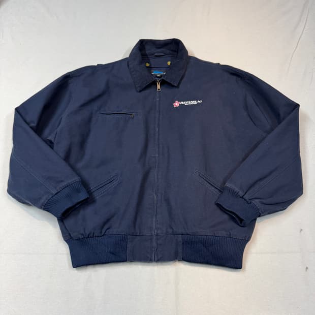 XXL) Mountain USA 워크웨어 덕 캔버스 메카닉 자켓