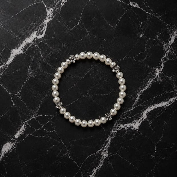 THISTLE – Pearl Blossom Bracelet