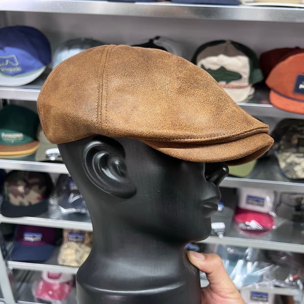 무스탕 크렉 헌팅캡