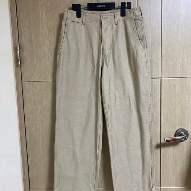 MUSINSA 무신사 백 사틴 와이드 오피서 팬츠 30사이즈