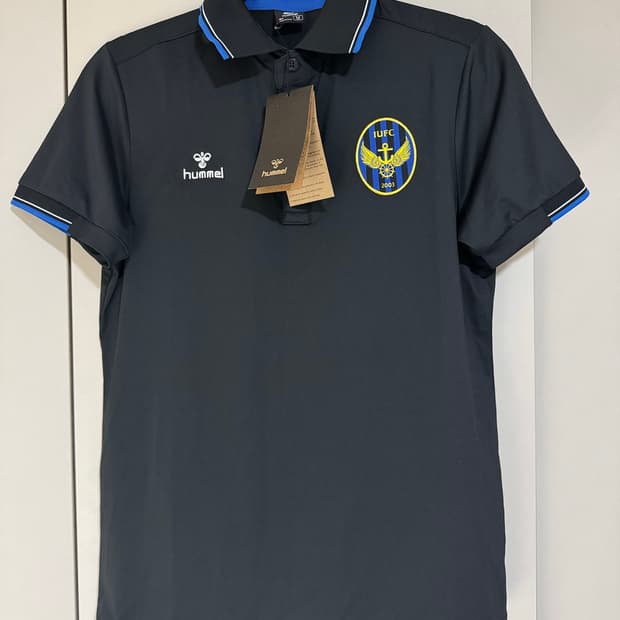 Hummel 인천 유나이티드 폴로티 M 블랙 새상품