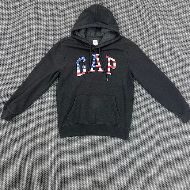 GAP 성조기로고 후드 