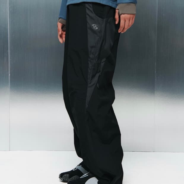산산기어 콘트라스트 팬츠 [BLACK]