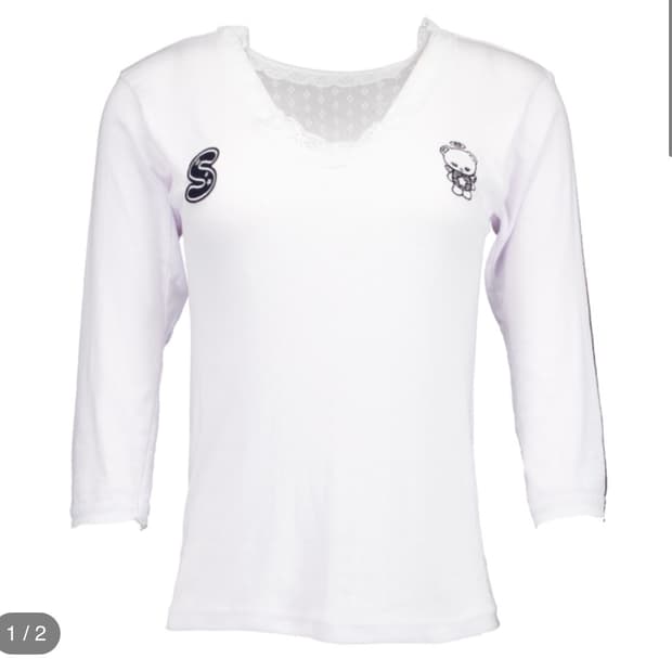 샬롬클럽 BUDDY LACE TOP WHITE
