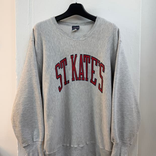 90s 잔스포츠 ST. Kates 빈티지 맨투맨 스웻셔츠 
