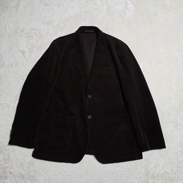 (XL)유니클로 코듀로이 자켓 브라운