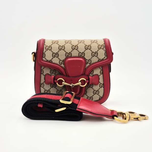 구찌 마몽 레이디 웹 숄더백 384821