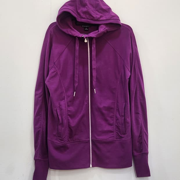 [S] 챔피온 Y2K 퍼플 후드집업 여성 S사이즈