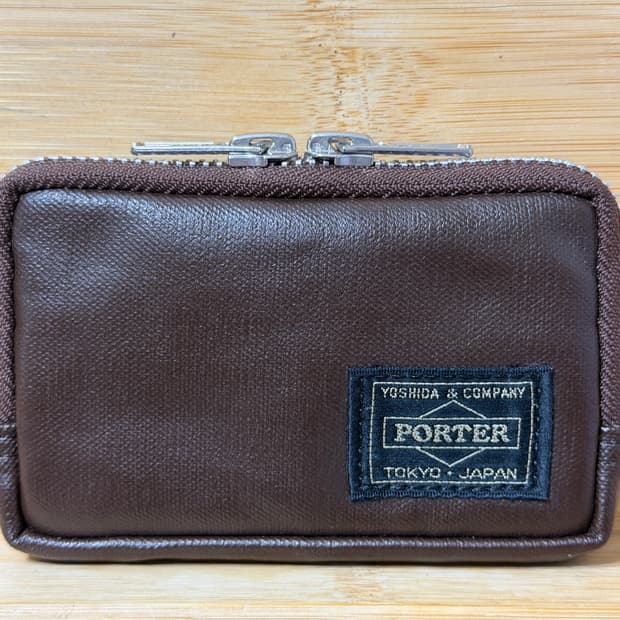 미사용급)PORTER 포터 프리스타일 멀티코인 케이스 동전지깁