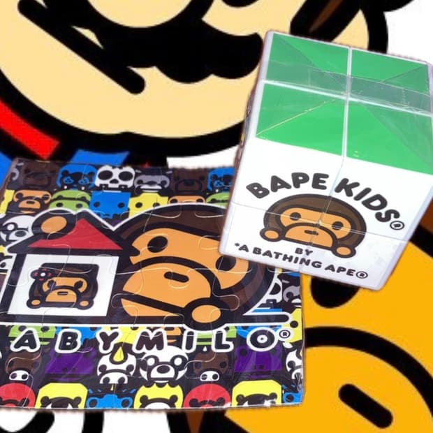 베이프 마일로 미니 큐브&퍼즐