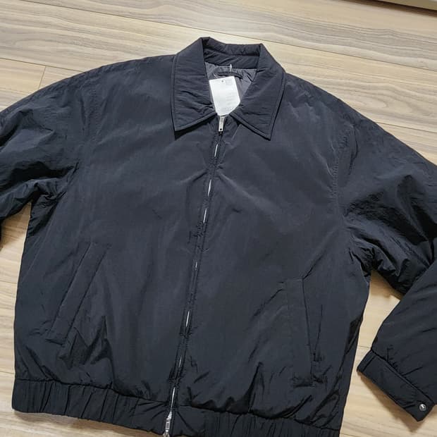 에잇세컨즈패디드블루종자켓점퍼블랙xl