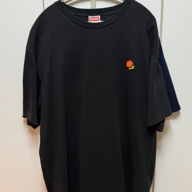 겐조 25FW 원포인트 반팔 XL 블랙