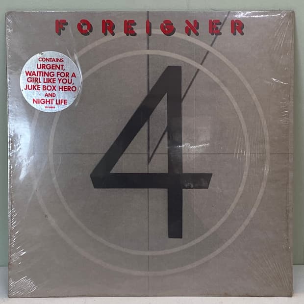 (LP) Foreigner - 4 (US발매초반)