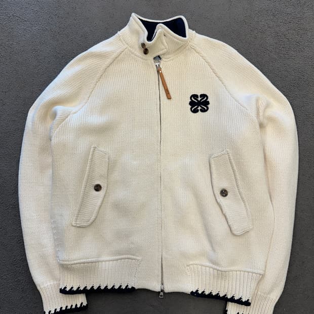 세터 니트 집업 자켓 처분 