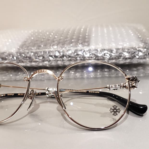 크롬하츠 부바a 블랙 실버/골드 콤비 안경