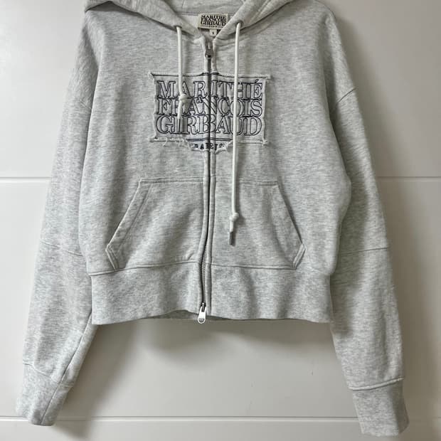 마리떼프랑스와저버 후드티 크롭 후드티