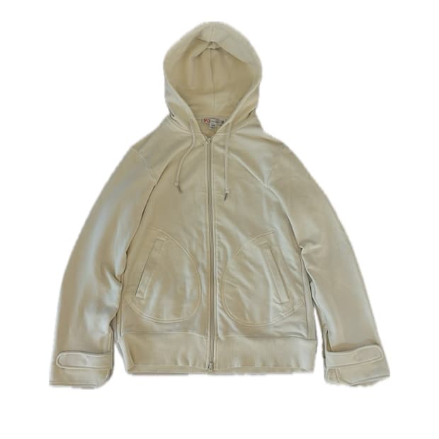 00's 아카이브 요지 야마모토 Y-3 로고 후드
