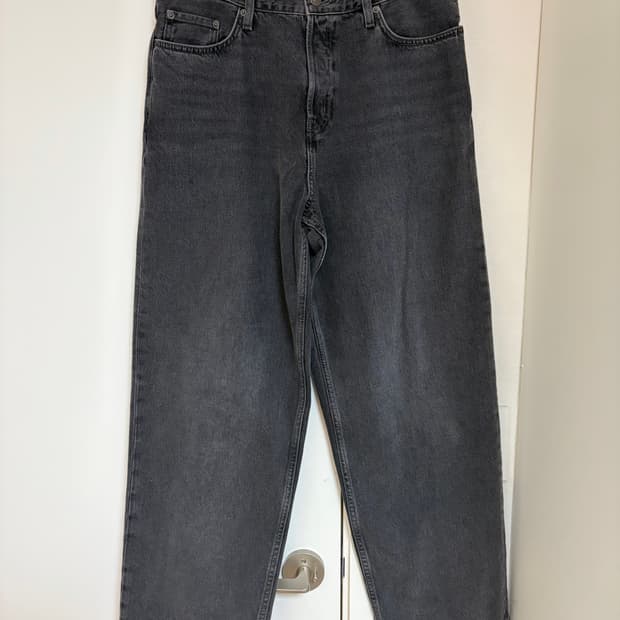 코스 rider 와이드 레그 진 