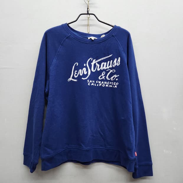 리바이스 빅프린팅 맨투맨 XL(L)