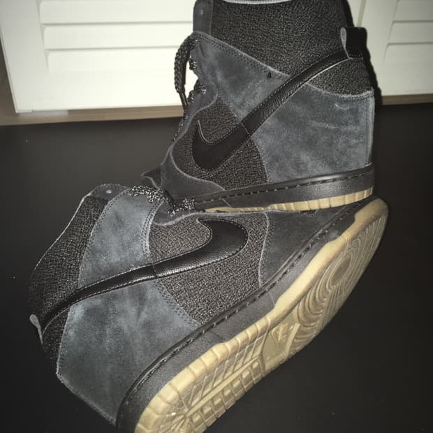 나이키 웨지슈즈 하이탑 블랙