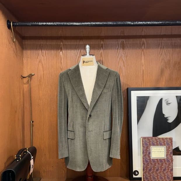 제냐 코듀로이 자켓