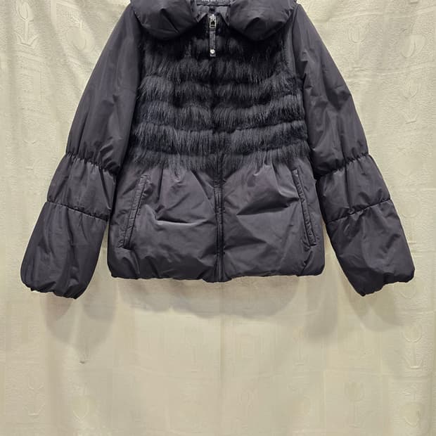 올리브데올리브  털 패딩 다운패딩 44