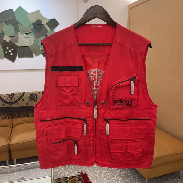 아디다스 올드스쿨 유틸리티 피싱 조끼 베스트 100 C06299