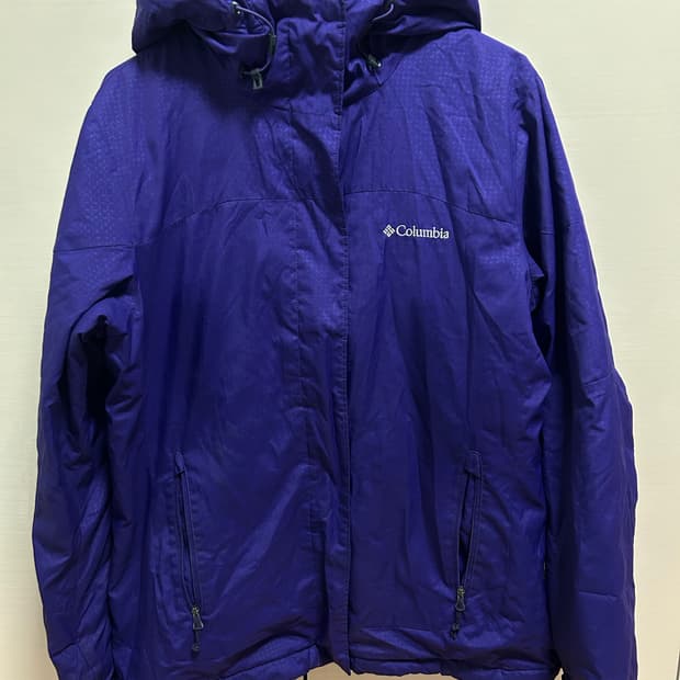 컬럼비아 퍼플 자켓 M
