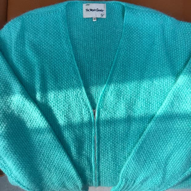 더 뤡코즈 모헤어 가디건3 사이즈