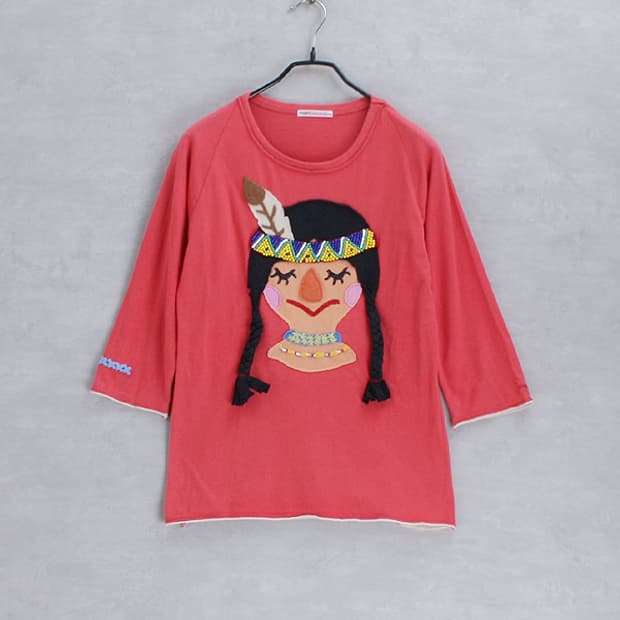 rough _ crew neck 7-minute sleeve
