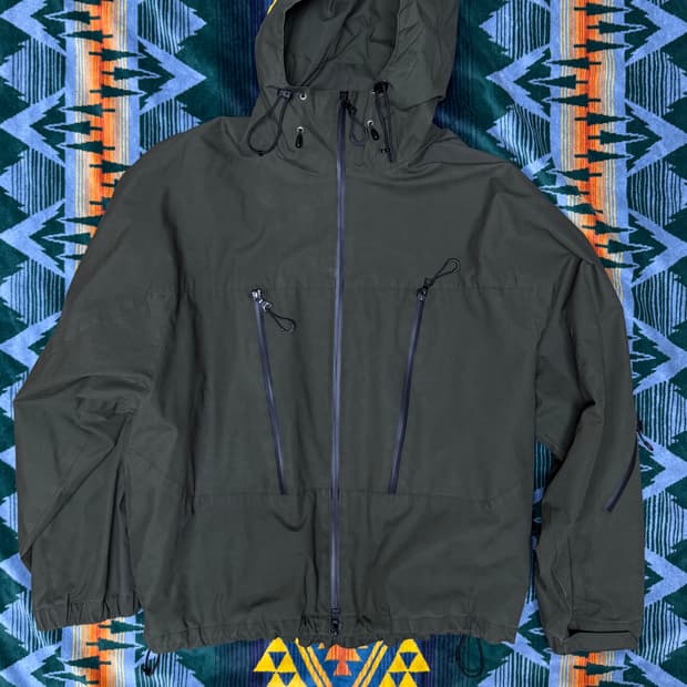 * Albert Explorer의 아노락 자켓 카키 XL