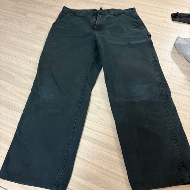 vintage 빈티지 칼하트 싱글니 카펜터 팬츠 블랙 carhartt