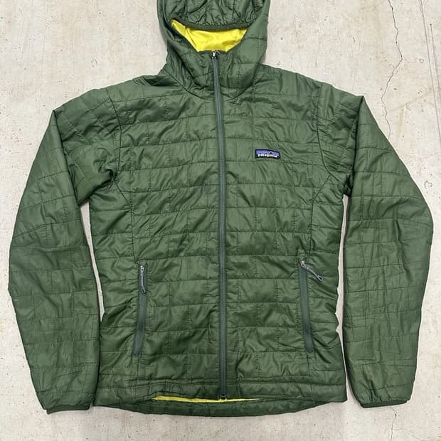 파타고니아 나노 퍼프 후디 자켓 그린