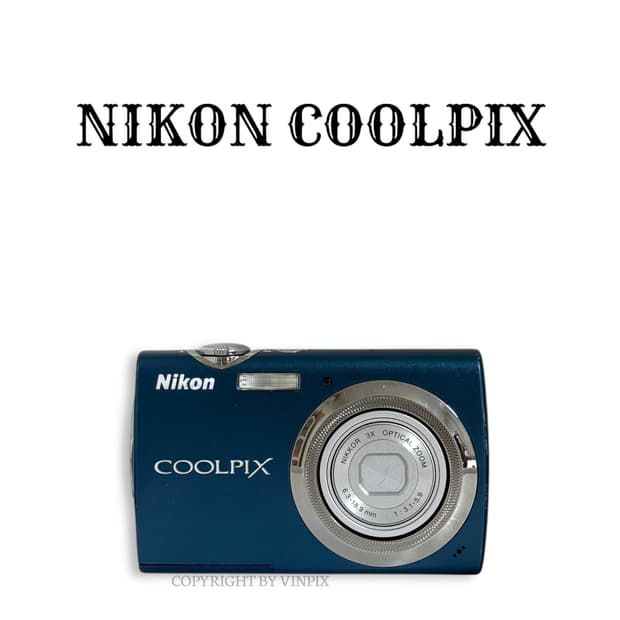 |터치💙| 니콘 쿨픽스 s230 빈티지 디지털 카메라