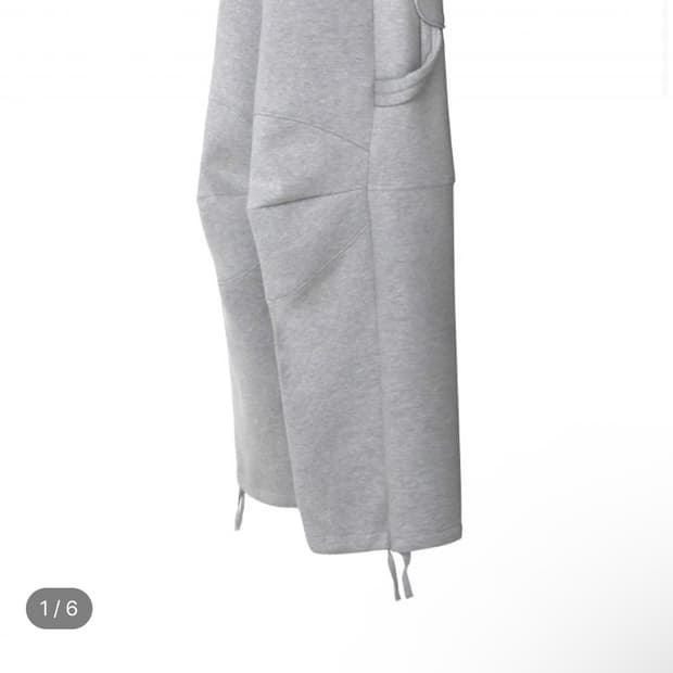 mjd 3D 스웻팬츠 그레이