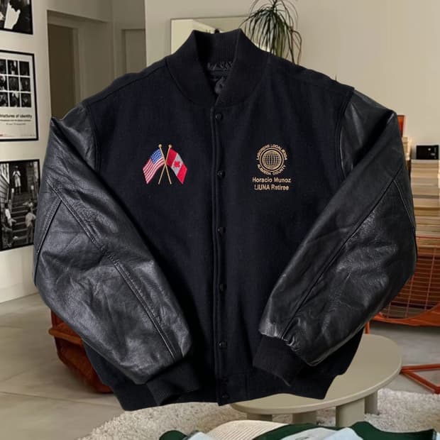 빈티지 바시티 자켓 (Man 2XL) AB1304