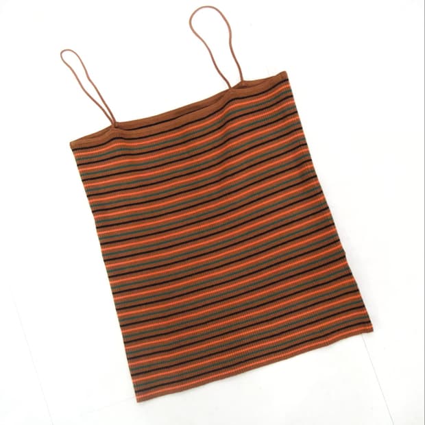[SLY] stripe sleeveless