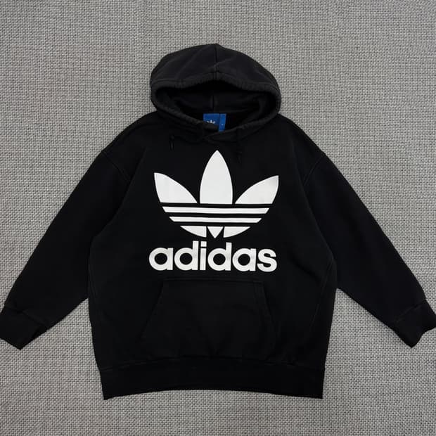 Adidas 빅로고 후드티 