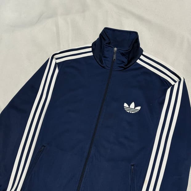 105 아디다스 피이어버드 네이비 트랙탑 져지